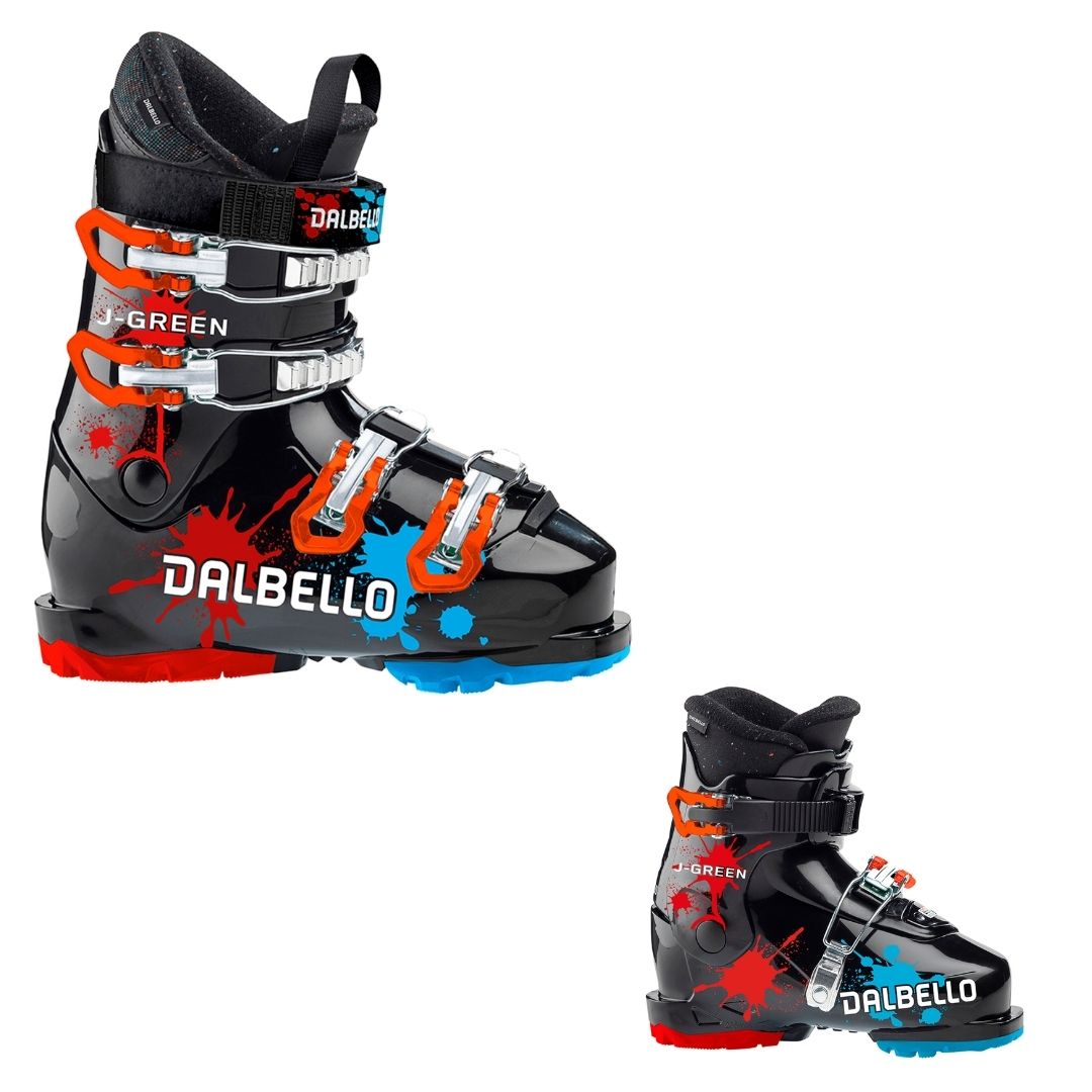 Clăpari schi Dalbello J GREEN 4.0 GW BLACK